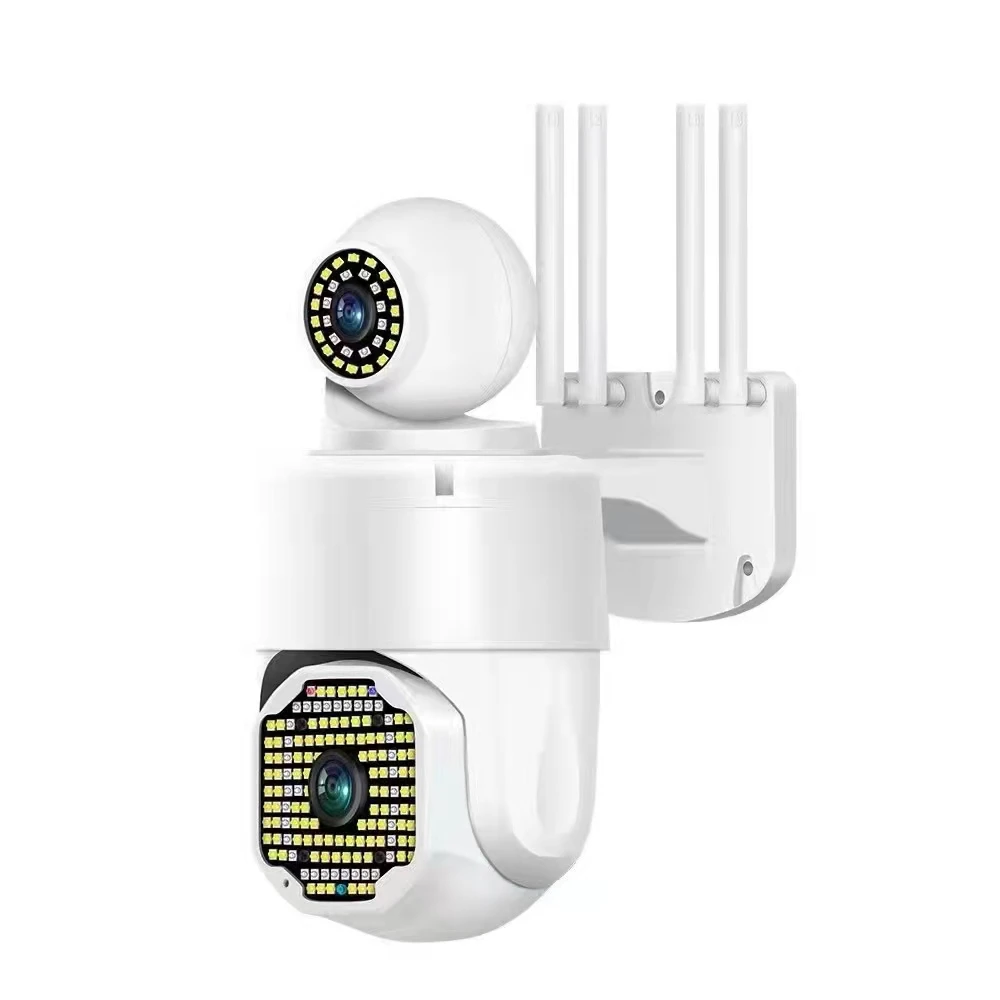 2MP 1080P Две камеры с двумя объективами Беспроводная PTZ IP-камера Полноцветная камера ночного видения AI Гуманоидная домашняя охранная сигнализация Монитор видеонаблюдения
2MP 1080P Две камеры с двумя объективами Беспроводная PTZ IP-камера Полноцветная камера ночного видения AI Гуманоидная домашняя охранная сигнализация Монитор видеонаблюдения