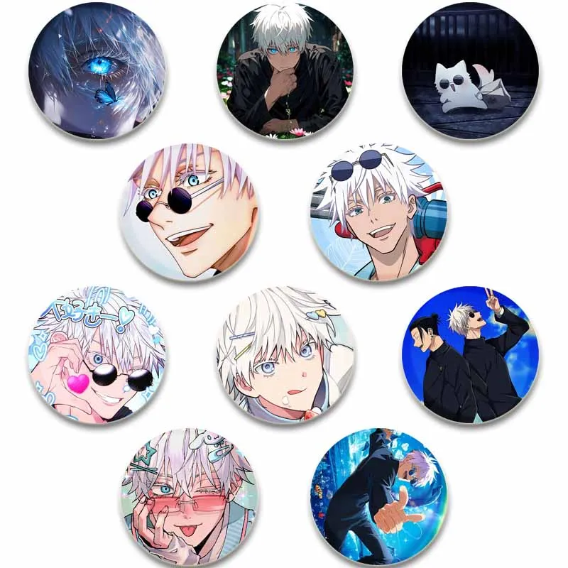 32/44/58mm Anime Gojo Satoru Pins Tinplate Button Pin Cartoon Cosplay Badges DIY Round Snap-in Brooch for Backpack Chest Jewelry
32/44/58mm Anime Gojo Satoru Pins Tinplate Button Pin Cartoon Cosplay Badges DIY Round Snap-in Brooch for Backpack Chest Jewelry