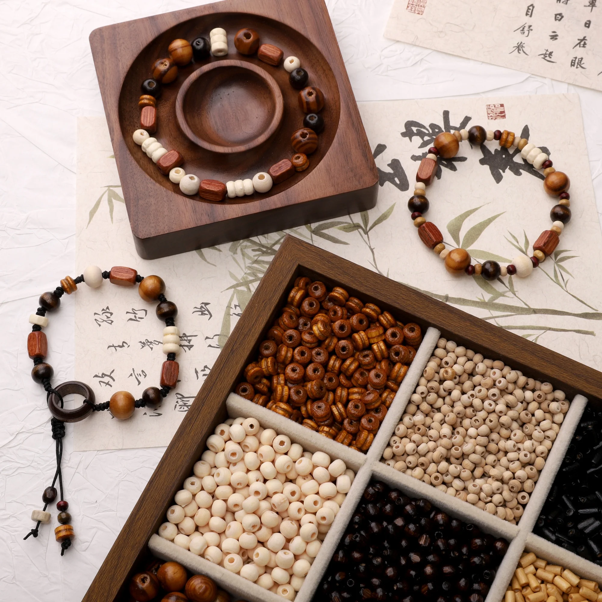 20Pcs Wooden Spacer Beads Assorted Shapes Loose Beads for DIY Jewelry Making Necklaces Bracelets Keychains Handmade Accessories
20Pcs Wooden Spacer Beads Assorted Shapes Loose Beads for DIY Jewelry Making Necklaces Bracelets Keychains Handmade Accessories