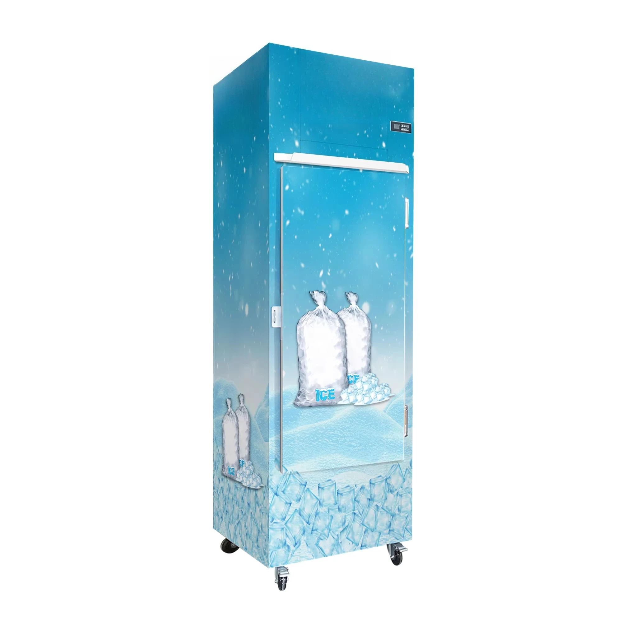 200L Outdoor Fridge Solid Door Ice Bagged Vending Machine Ice Strrage Bin Ice Container Refrigerator Freezer
200L Outdoor Fridge Solid Door Ice Bagged Vending Machine Ice Strrage Bin Ice Container Refrigerator Freezer