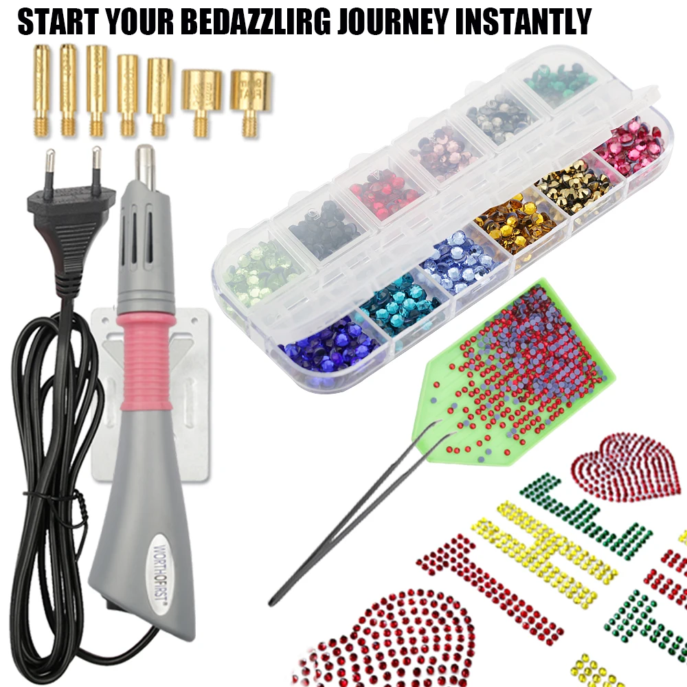 Hot Sale Crystal Glass Rhinestones Combinations Hot Fix Rhinestone Hotfix Applicator Iron-on Wand Stras for Clothing Bags Shoes
Hot Sale Crystal Glass Rhinestones Combinations Hot Fix Rhinestone Hotfix Applicator Iron-on Wand Stras for Clothing Bags Shoes