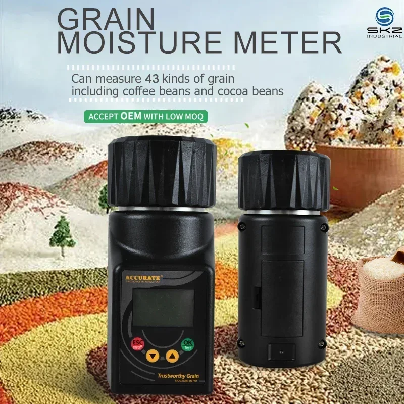 2025 Premium Products SKZ111B-2 PRO 40 Kinds Grain Moisture Meter Density Meter for Coffee Beans
2025 Premium Products SKZ111B-2 PRO 40 Kinds Grain Moisture Meter Density Meter for Coffee Beans