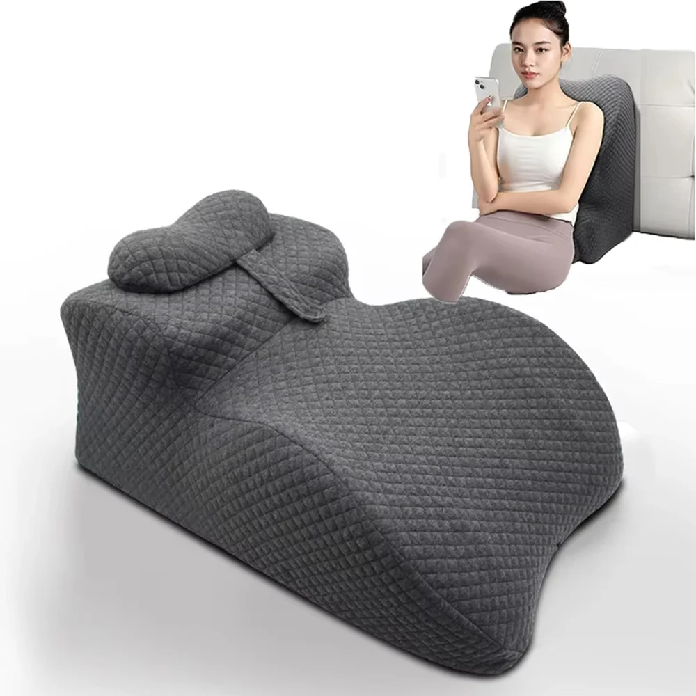 Multifunctional Headboard Sleeping Cushion Pillow for Lying Down Perfect for Reading or Using A Phone While Lying Down
Multifunctional Headboard Sleeping Cushion Pillow for Lying Down Perfect for Reading or Using A Phone While Lying Down
