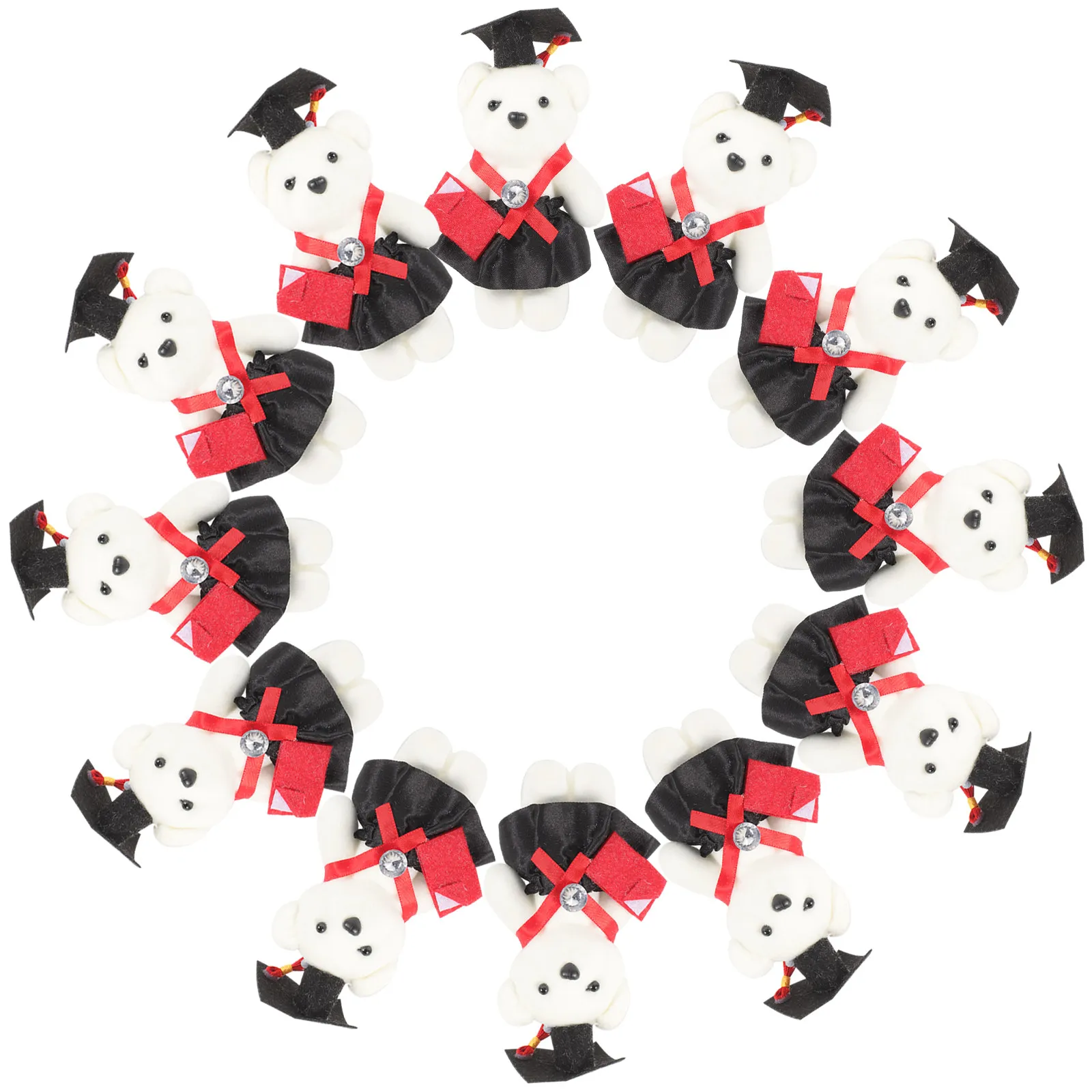12Pcs Graduation Bear Mini Decoration Cute Stylish Flower Bouquet Accessory Class of 2023 Graduation Gifts for Her Him Friends
12Pcs Graduation Bear Mini Decoration Cute Stylish Flower Bouquet Accessory Class of 2023 Graduation Gifts for Her Him Friends