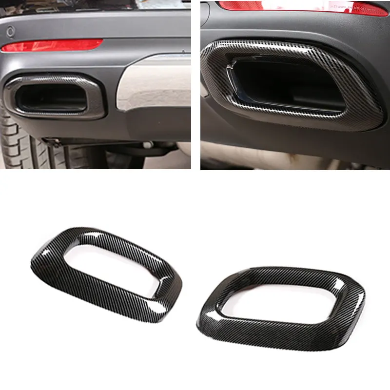 For Mercedes Benz GLE350 GLE450 GLC GLS W167 X253 X167 2020 Carbon Texture Rear Exhaust Tail Muffler Pipe Cover Protective Trim
For Mercedes Benz GLE350 GLE450 GLC GLS W167 X253 X167 2020 Carbon Texture Rear Exhaust Tail Muffler Pipe Cover Protective Trim