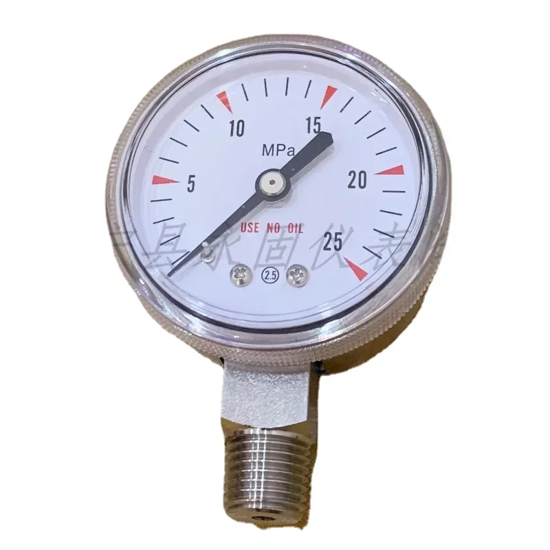 50mm Face OD 1/4” NPT Male 316 Stainless Steel Pressure Gauge For Pressure Relief Valve
50mm Face OD 1/4” NPT Male 316 Stainless Steel Pressure Gauge For Pressure Relief Valve