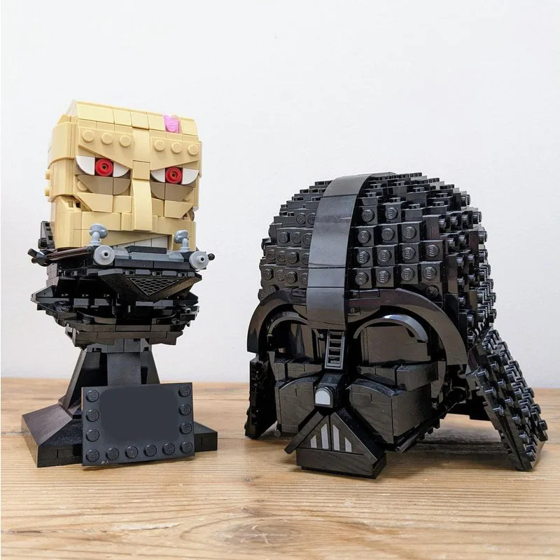 1137PCS MOC Science Fiction Movie (STAR BATTLE) Vader Helmet Series Building Blocks Model Festival Children Gift
1137PCS MOC Science Fiction Movie (STAR BATTLE) Vader Helmet Series Building Blocks Model Festival Children Gift