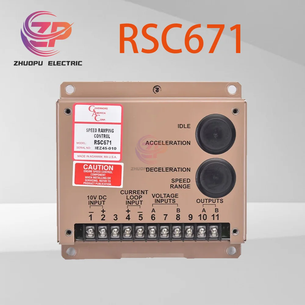 Original GAC RSC671 Governor Speed Ramping Control Device, used for engine speed control.