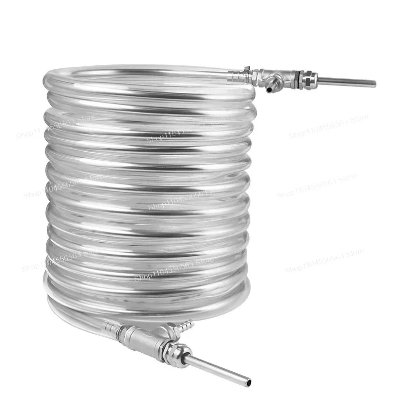 Homebrew Counterflow Beer Chiller - Stainless Steel 9.520.510M Wort Heat Exchanger Cooling Coil
Homebrew Counterflow Beer Chiller - Stainless Steel 9.520.510M Wort Heat Exchanger Cooling Coil