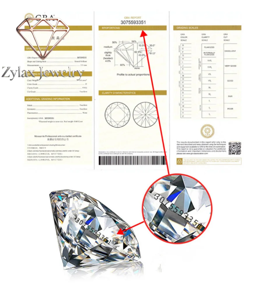 Zylax Jewelry Star-spangled 1Ct 6.5mm D Color VVS1 Moissanite Engagement Ring AU585 14K White Gold Ring Wedding Diamond Jewelry
Zylax Jewelry Star-spangled 1Ct 6.5mm D Color VVS1 Moissanite Engagement Ring AU585 14K White Gold Ring Wedding Diamond Jewelry