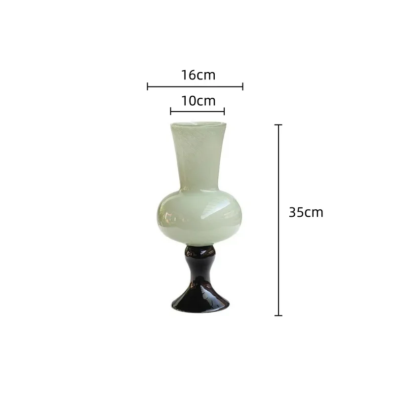 U2 Glass Vase Vintage Glass Bottle Flower Vase Color Geometric Stitching Hydroponics Terrarium Home Decoration Accessories
U2 Glass Vase Vintage Glass Bottle Flower Vase Color Geometric Stitching Hydroponics Terrarium Home Decoration Accessories