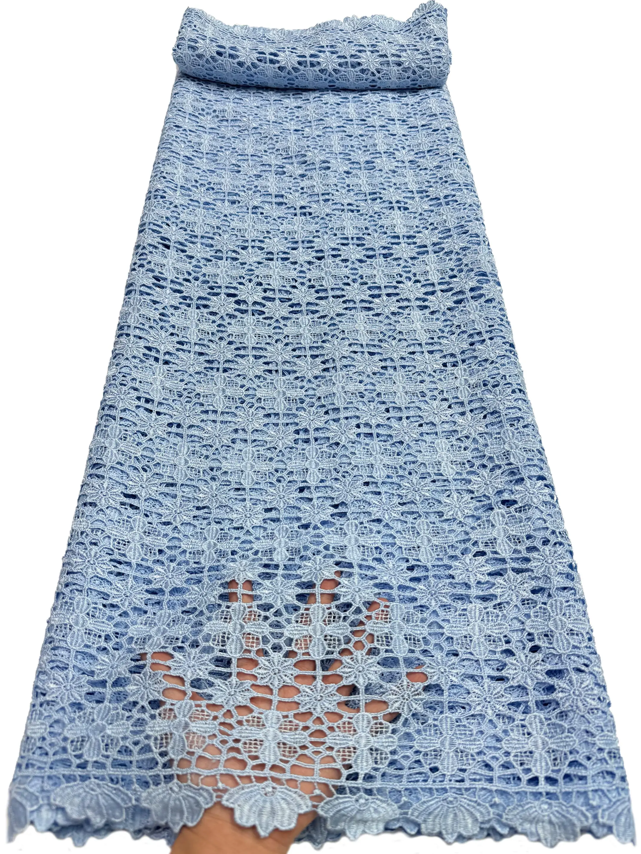 2026 French Guipure Cord Lace High Quality Hollow Out Water Soluble Lace Fabric 5 Yards For Women Wedding Dress Sewing Materials
2026 French Guipure Cord Lace High Quality Hollow Out Water Soluble Lace Fabric 5 Yards For Women Wedding Dress Sewing Materials