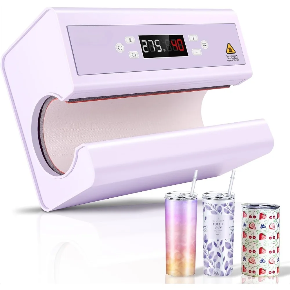 Auto Tumbler Heat Press Machine 30OZ Mug Press Automatic Rotation Full Print, Temp & Time Setting, Cup Transfer Machine
Auto Tumbler Heat Press Machine 30OZ Mug Press Automatic Rotation Full Print, Temp & Time Setting, Cup Transfer Machine