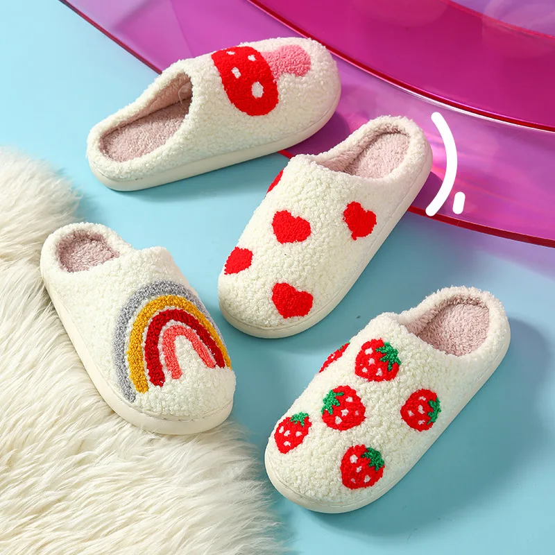 Kids' Slippers House Shoes Cartoon Winter Shoes For Unisex Warm Anti-slip Home Slipper Soft Bottom White Shoes Size 36-45
Kids' Slippers House Shoes Cartoon Winter Shoes For Unisex Warm Anti-slip Home Slipper Soft Bottom White Shoes Size 36-45