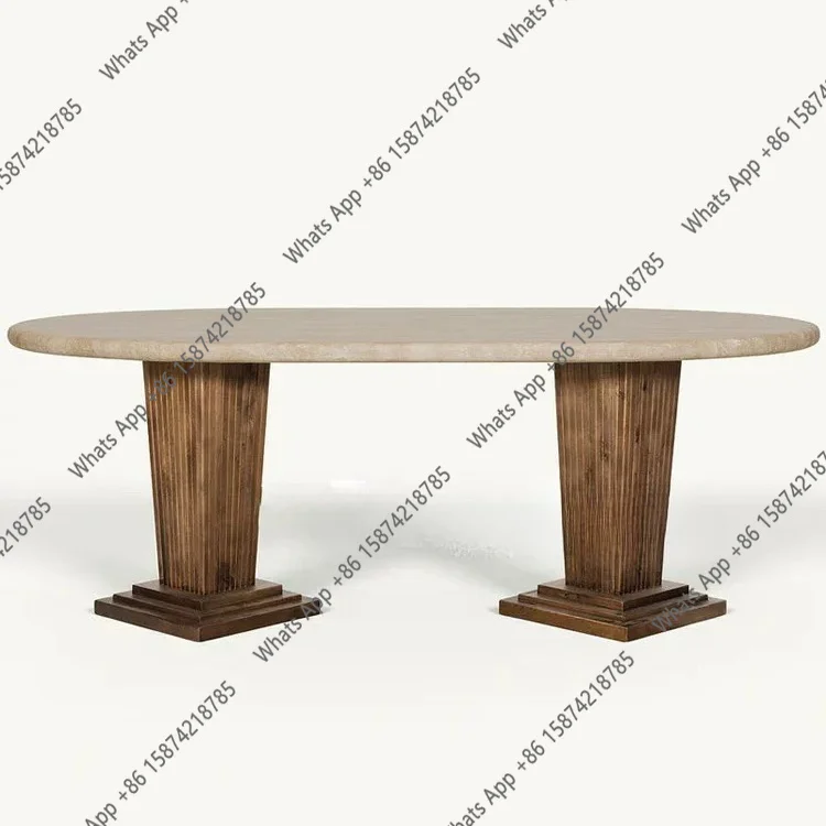 Medieval oval wabi sand solid wood marble designer home bed and breakfast dining table office conference table simple
Medieval oval wabi sand solid wood marble designer home bed and breakfast dining table office conference table simple