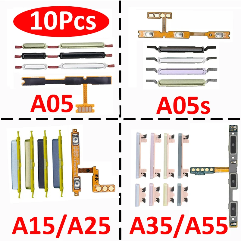 Pop 10 шт. для Samsung Galaxy A05 A05s A15 A25 A35 A55 5G Кнопка включения и выключения громкости телефона Внутренний гибкий кабель Запчасти для ремонта
Pop 10 шт. для Samsung Galaxy A05 A05s A15 A25 A35 A55 5G Кнопка включения и выключения громкости телефона Внутренний гибкий кабель Запчасти для ремонта