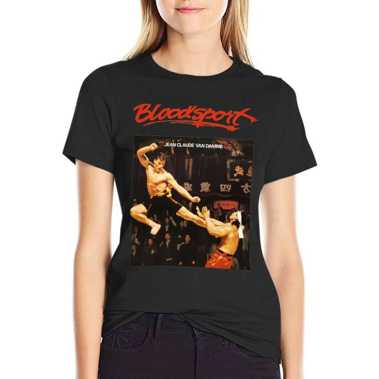 Bloodsport T-Shirt anime clothes summer clothes korean fashion plus size t shirts for Women loose fit
Bloodsport T-Shirt anime clothes summer clothes korean fashion plus size t shirts for Women loose fit
