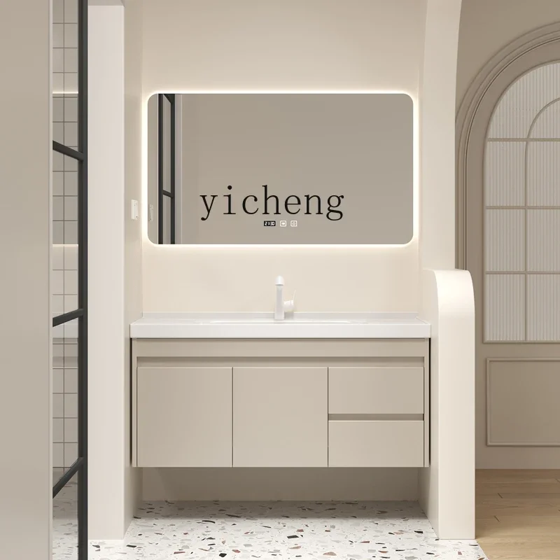 ceramic integrated bathroom cabinet combination smart bathroom washbasin hand washbasin
ceramic integrated bathroom cabinet combination smart bathroom washbasin hand washbasin