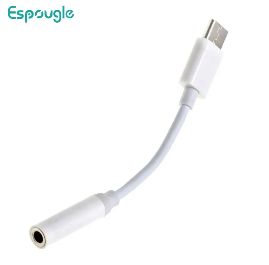Type C to 3.5mm Earphone Cable Adapter USB-C Male To 3.5 Jack Female Aux Audio Extension Cord For Xiaomi Huawei Oneplus
Type C to 3.5mm Earphone Cable Adapter USB-C Male To 3.5 Jack Female Aux Audio Extension Cord For Xiaomi Huawei Oneplus