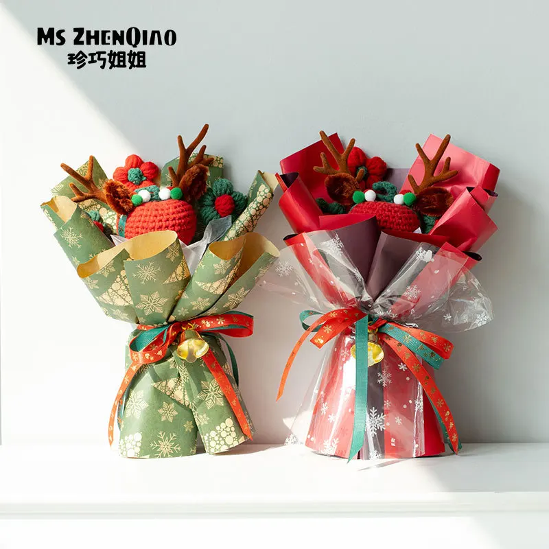 Christmas Handmade Wool Finished Apple Mix And Match Simulation Wool Crochet Knitted Bouquet Christmas Gift
Christmas Handmade Wool Finished Apple Mix And Match Simulation Wool Crochet Knitted Bouquet Christmas Gift