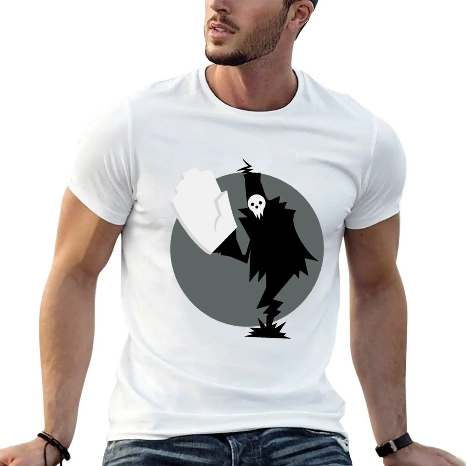 Monochrome version - Death - Soul Eater - colourful anime art print T-Shirt man t shirt cotton cotton tshirt 100% T-Shirt
Monochrome version - Death - Soul Eater - colourful anime art print T-Shirt man t shirt cotton cotton tshirt 100% T-Shirt
