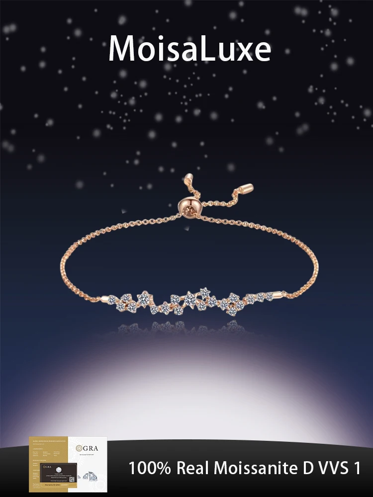 MoisaLuxe Moissanite Bracelet 925 Sterling Silver Flower Branch for Style Bracelets Classic for Women Fashion Jewelry Gift
MoisaLuxe Moissanite Bracelet 925 Sterling Silver Flower Branch for Style Bracelets Classic for Women Fashion Jewelry Gift