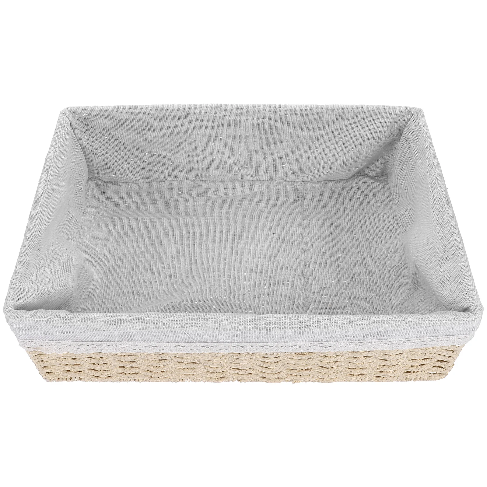 Multifunctional Storage Small Size Lining for Books Snacks Cosmetics Desk Accessories Portable H Woven Snack Basket Fruit
Multifunctional Storage Small Size Lining for Books Snacks Cosmetics Desk Accessories Portable H Woven Snack Basket Fruit