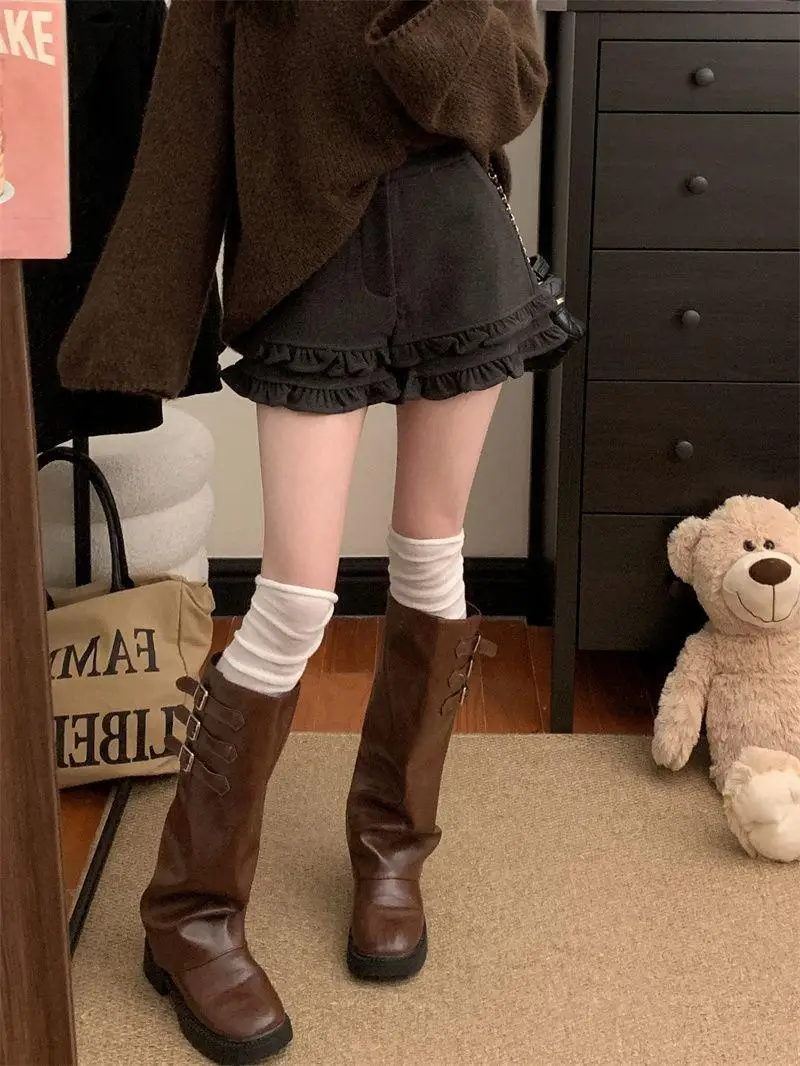 Двухслойные расклешенные твидовые брюки с высокой талией, повседневные, женские, зима 2024, винтажные, утягивающие, универсальные, в стиле буткат
Двухслойные расклешенные твидовые брюки с высокой талией, повседневные, женские, зима 2024, винтажные, утягивающие, универсальные, в стиле буткат