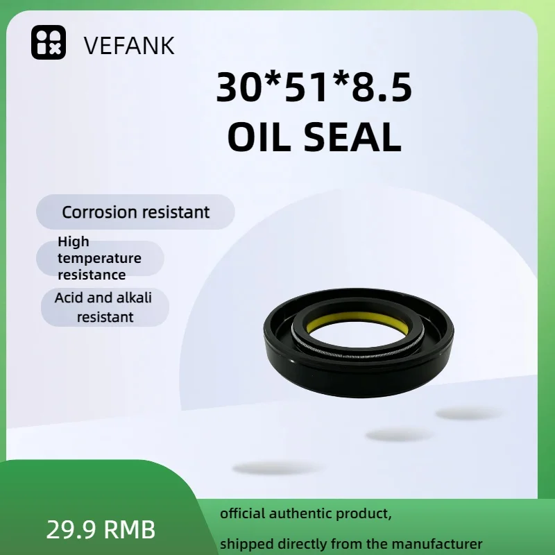 30x51x8.5 Steering Gear Oil Seal – High-Pressure Seal – High Quality – Factory Direct – NBR (Nitrile Rubber) – Oil-Resistant
30x51x8.5 Steering Gear Oil Seal – High-Pressure Seal – High Quality – Factory Direct – NBR (Nitrile Rubber) – Oil-Resistant