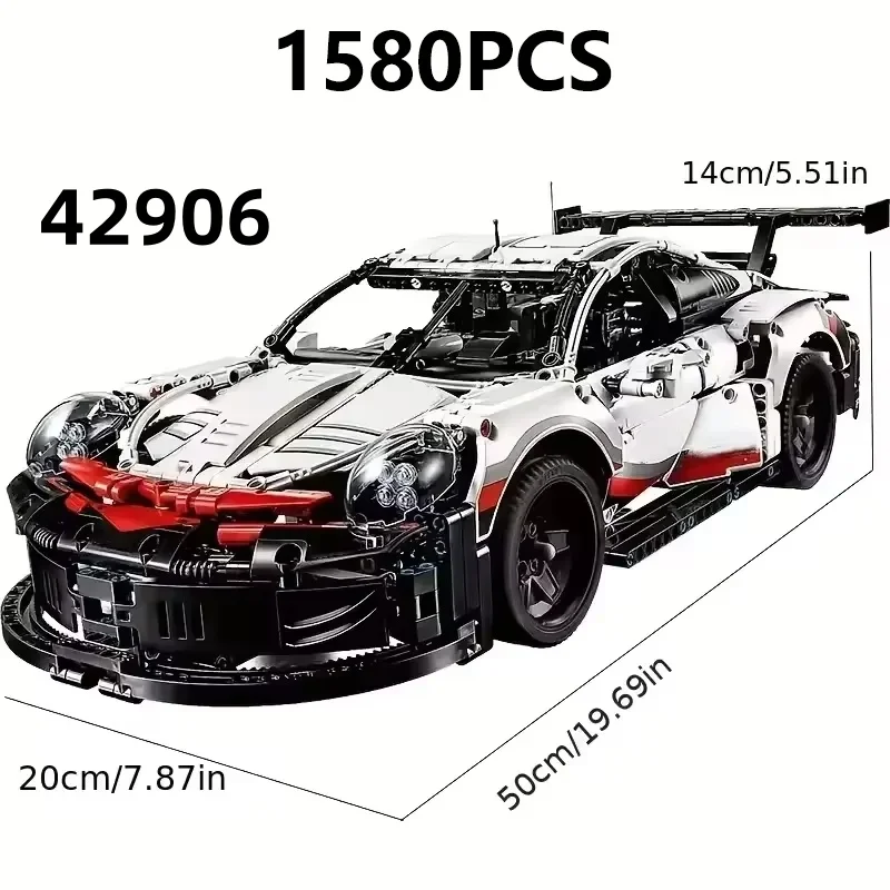 Конструктор 1:10 Модель спортивного автомобиля 42096, 1580 деталей, развивающая игрушка для детей, подарок на праздники
Конструктор 1:10 Модель спортивного автомобиля 42096, 1580 деталей, развивающая игрушка для детей, подарок на праздники