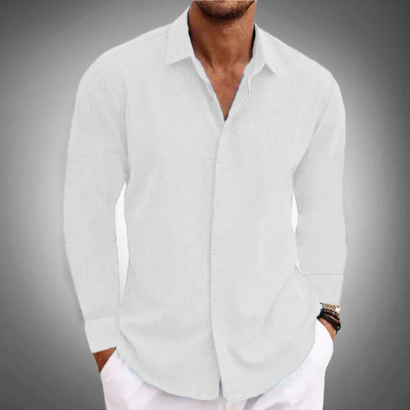 Spring Autumn Men's Loose Solid Color Concealed Button Lapel Long Sleeve Shirt Casual Fashion Tops For Daily Streetwear Commute
Spring Autumn Men's Loose Solid Color Concealed Button Lapel Long Sleeve Shirt Casual Fashion Tops For Daily Streetwear Commute