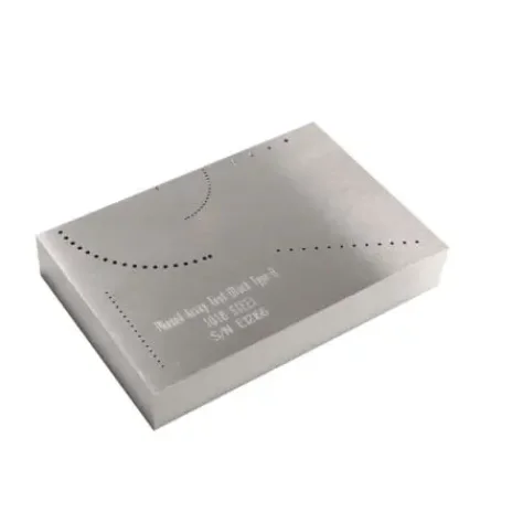 UT test Block&calibration test Block Phased Array Assessment B Type Inch 1018 Steel ASTM E2491
UT test Block&calibration test Block Phased Array Assessment B Type Inch 1018 Steel ASTM E2491