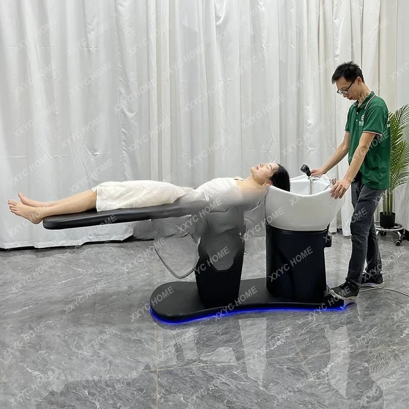 AABarber Shop Multifunctional Lying Half Electric Lifting Beauty Hair Care Flushing Shampoo Chair
AABarber Shop Multifunctional Lying Half Electric Lifting Beauty Hair Care Flushing Shampoo Chair