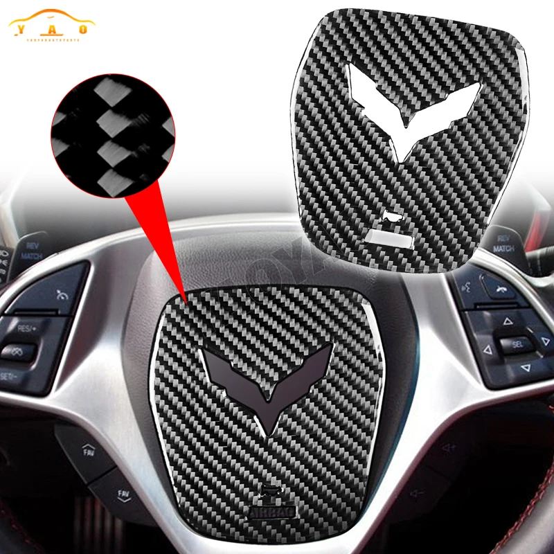 Carbon Fiber For Chevrolet Corvette C7 2014-2019 Car Steering Wheel Logo Stickers Trim Interior Accessories
Carbon Fiber For Chevrolet Corvette C7 2014-2019 Car Steering Wheel Logo Stickers Trim Interior Accessories