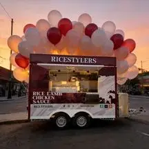 Customized Double Axle Mobile Food Truck with Stainless Steel Interior for Rice Lamb Sauce Catering Business Street Food Cart
Customized Double Axle Mobile Food Truck with Stainless Steel Interior for Rice Lamb Sauce Catering Business Street Food Cart