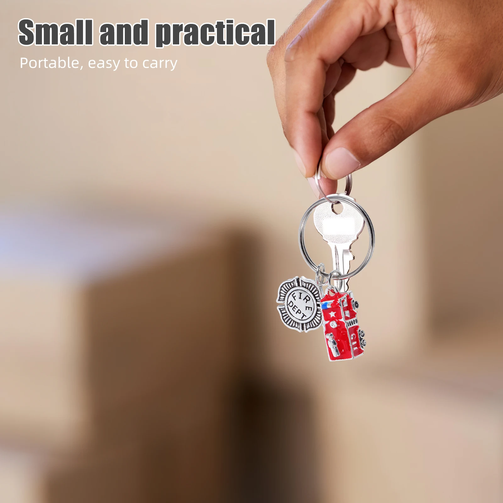 Fire Truck Keychain Metal Badge Pendant Decorative Fashion Durable Lightweight Stylish Hand Feeling Outside Chic
Fire Truck Keychain Metal Badge Pendant Decorative Fashion Durable Lightweight Stylish Hand Feeling Outside Chic