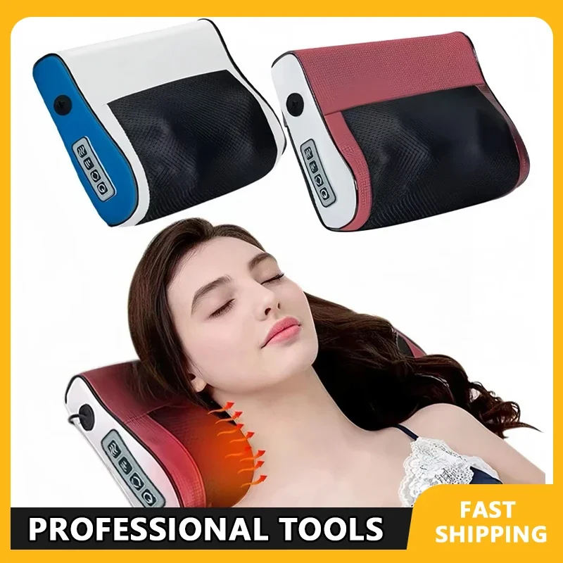 Бытовой массажер для шеи и плеч, многофункциональный инструмент для разминания спины с 6 регулируемыми функциями массажа горячего компресса
Бытовой массажер для шеи и плеч, многофункциональный инструмент для разминания спины с 6 регулируемыми функциями массажа горячего компресса