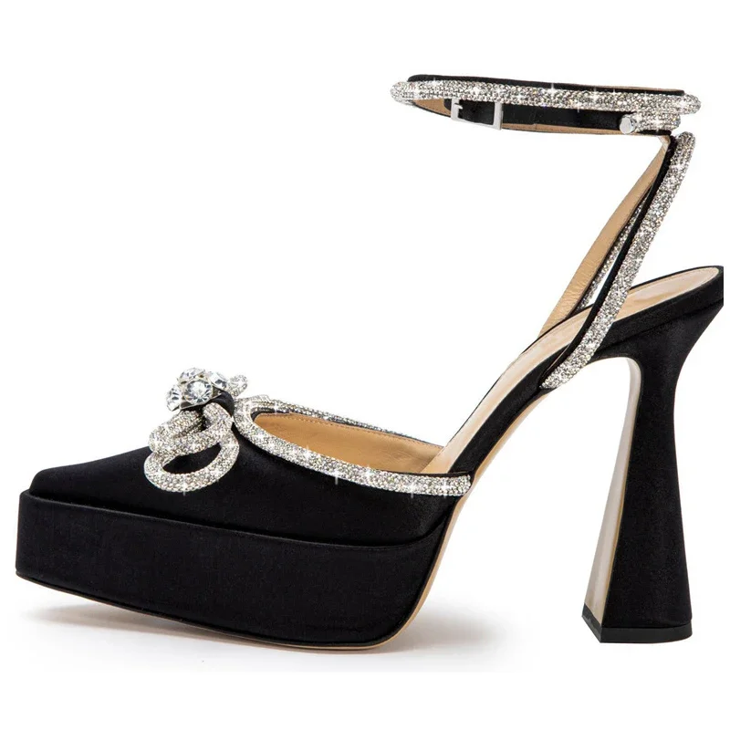 【Measure your feet length before order】Crystal Women High Heel Ankle Strap Rhinestone Sandal Bridal Prom Platform Shoe 28-CHC-25
【Measure your feet length before order】Crystal Women High Heel Ankle Strap Rhinestone Sandal Bridal Prom Platform Shoe 28-CHC-25