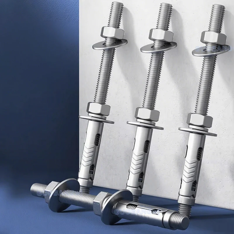 Expansion Screw 304 Stainless Steel Super Long Ceiling Expansion Bolt Wedge Anchor Bolt Through Bolt M6 M8 M10 M12 Kit
Expansion Screw 304 Stainless Steel Super Long Ceiling Expansion Bolt Wedge Anchor Bolt Through Bolt M6 M8 M10 M12 Kit