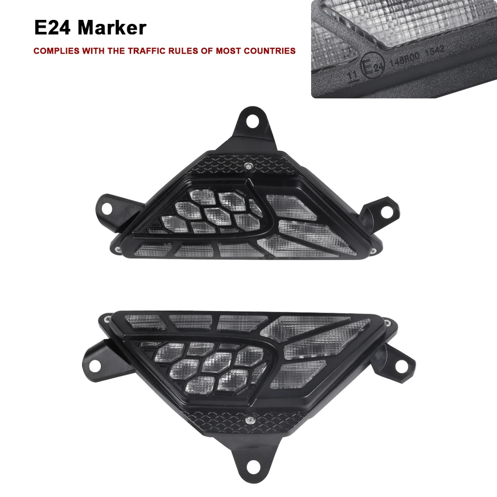 2025 For Kawasaki Ninja 500 LED Turn Signal Indicator Light Ninja 250 300 400 650 ZX-6R ER-6F Motorcycle Flashing Blinker Lamp
2025 For Kawasaki Ninja 500 LED Turn Signal Indicator Light Ninja 250 300 400 650 ZX-6R ER-6F Motorcycle Flashing Blinker Lamp