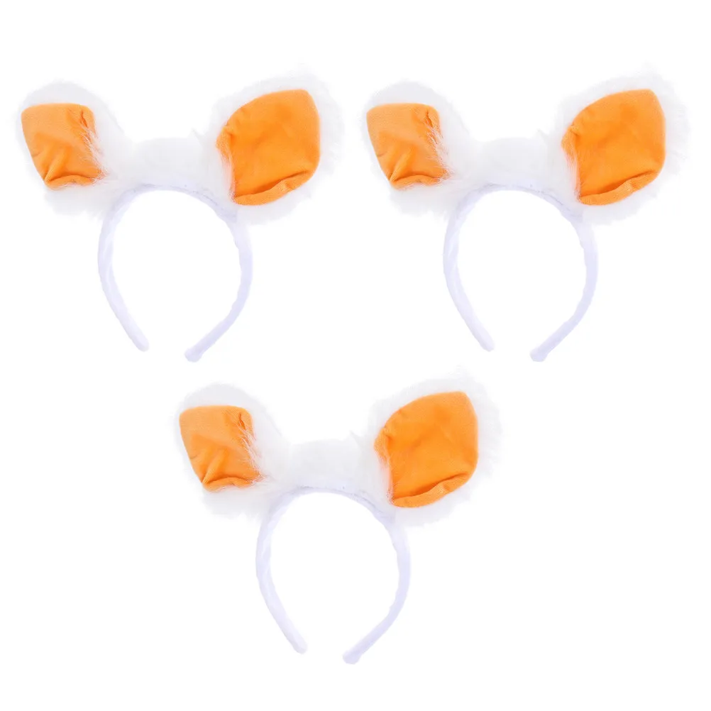 3Pcs Cute Animal Headband Ears Soft Sheep Costume Accessories Party Cosplay Halloween Stage Performance Dress Up Hair Ornaments
3Pcs Cute Animal Headband Ears Soft Sheep Costume Accessories Party Cosplay Halloween Stage Performance Dress Up Hair Ornaments