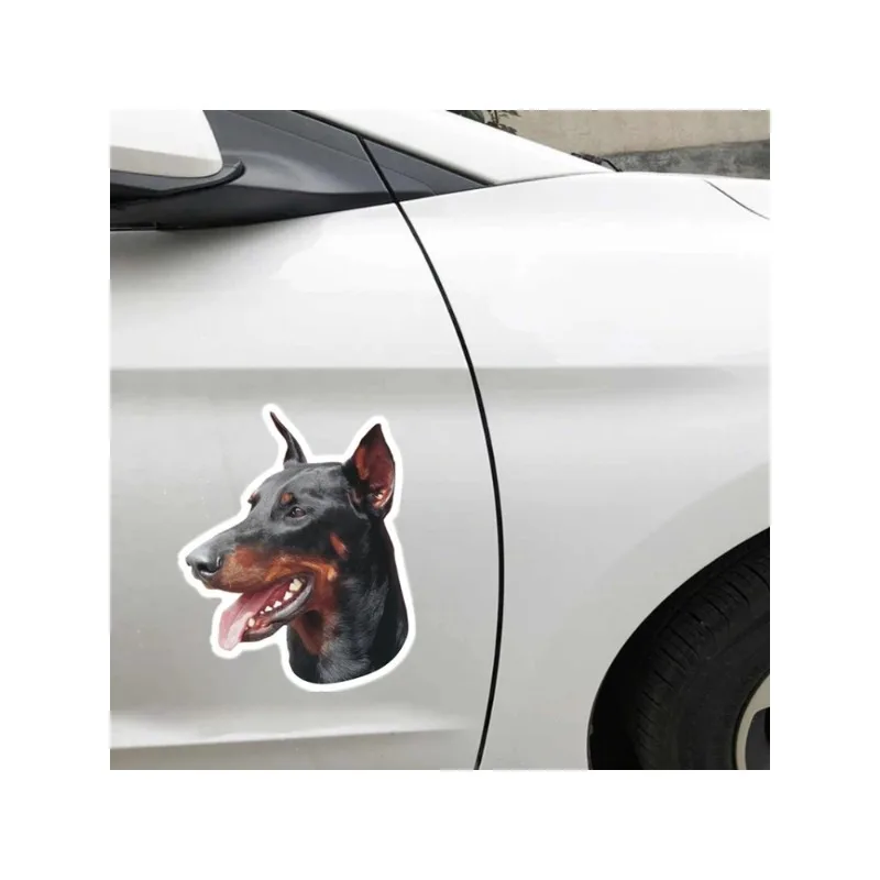 Cartoon PVC Doberman Pinscher Car Sticker Decal Various Sizes Waterproof For Bumper Rear Window Laptop Refrigerator Toilet
Cartoon PVC Doberman Pinscher Car Sticker Decal Various Sizes Waterproof For Bumper Rear Window Laptop Refrigerator Toilet