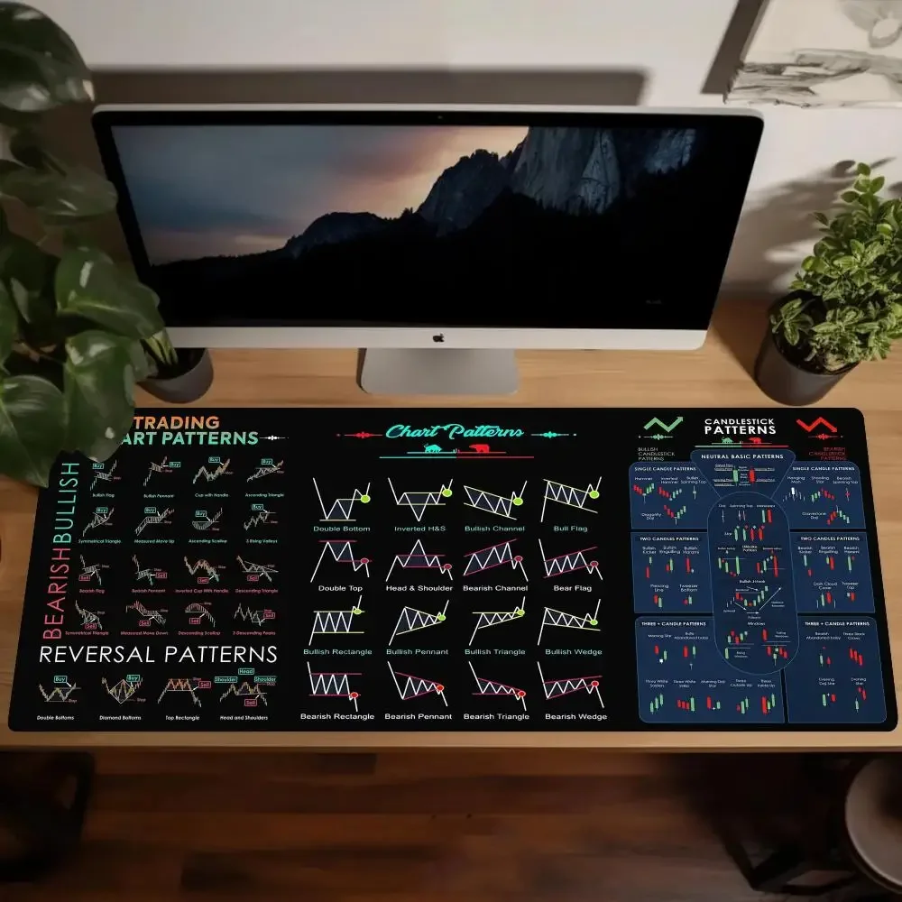 sfeae Hot Chart Pattern Mouse Pad for Stock Market Forex Bitcoin Trader Desk Pad Investor Gift Candlestick Pattern Art Keyboard
sfeae Hot Chart Pattern Mouse Pad for Stock Market Forex Bitcoin Trader Desk Pad Investor Gift Candlestick Pattern Art Keyboard