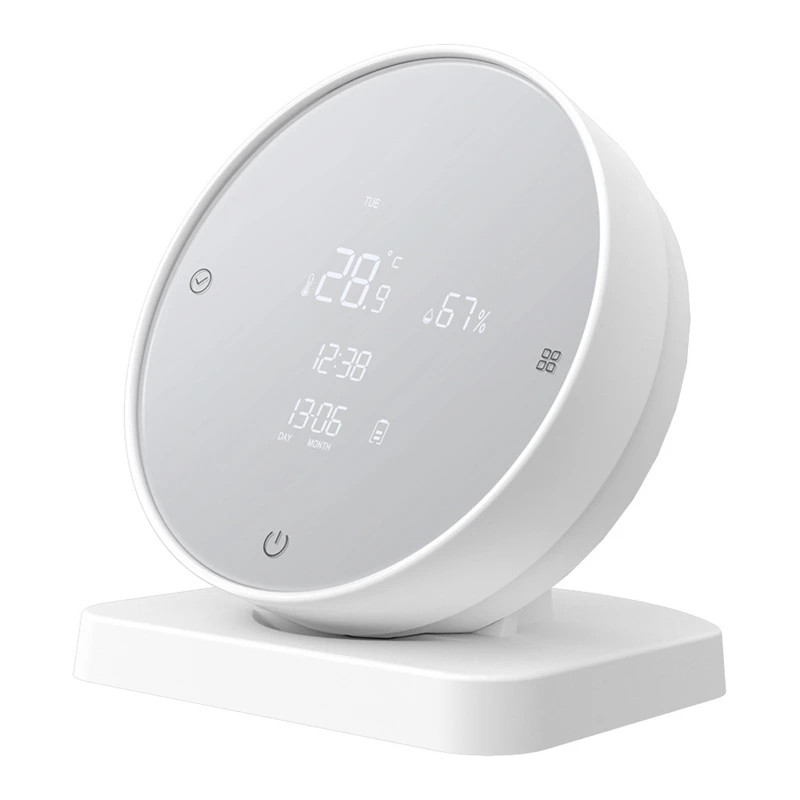 Датчик температуры и влажности, гигрометр, термометр, датчик Wi-Fi Tuya Smart с ЖК-дисплеем, приложение/голосовое управление
Датчик температуры и влажности, гигрометр, термометр, датчик Wi-Fi Tuya Smart с ЖК-дисплеем, приложение/голосовое управление
