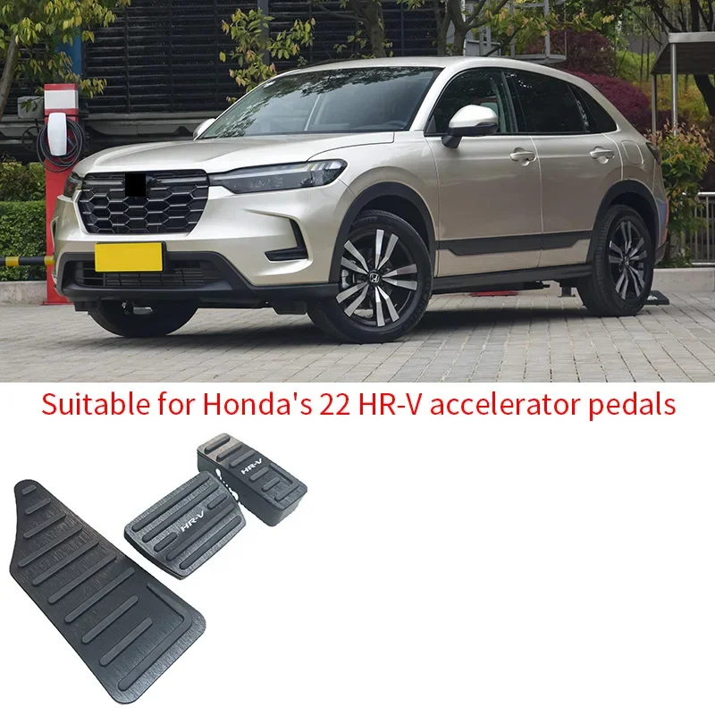 For Honda 22 HR-V accelerator pedals, new HRV interior pedals, non perforated 23 HR-V models
For Honda 22 HR-V accelerator pedals, new HRV interior pedals, non perforated 23 HR-V models