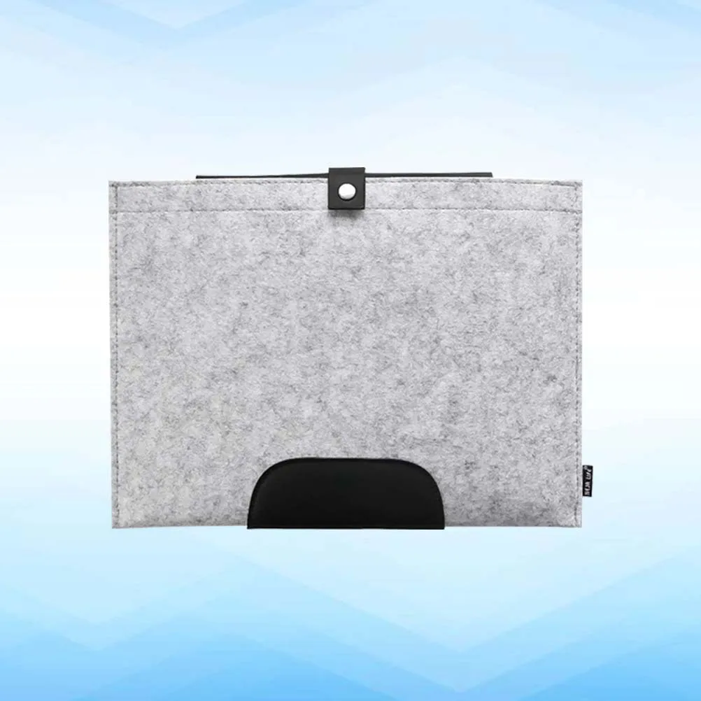 Папка-органайзер для документов формата А4 из фетра, вместительная, для хранения канцелярских принадлежностей, ручек, ноутбука, для повседневного использования, светло-серая
Папка-органайзер для документов формата А4 из фетра, вместительная, для хранения канцелярских принадлежностей, ручек, ноутбука, для повседневного использования, светло-серая