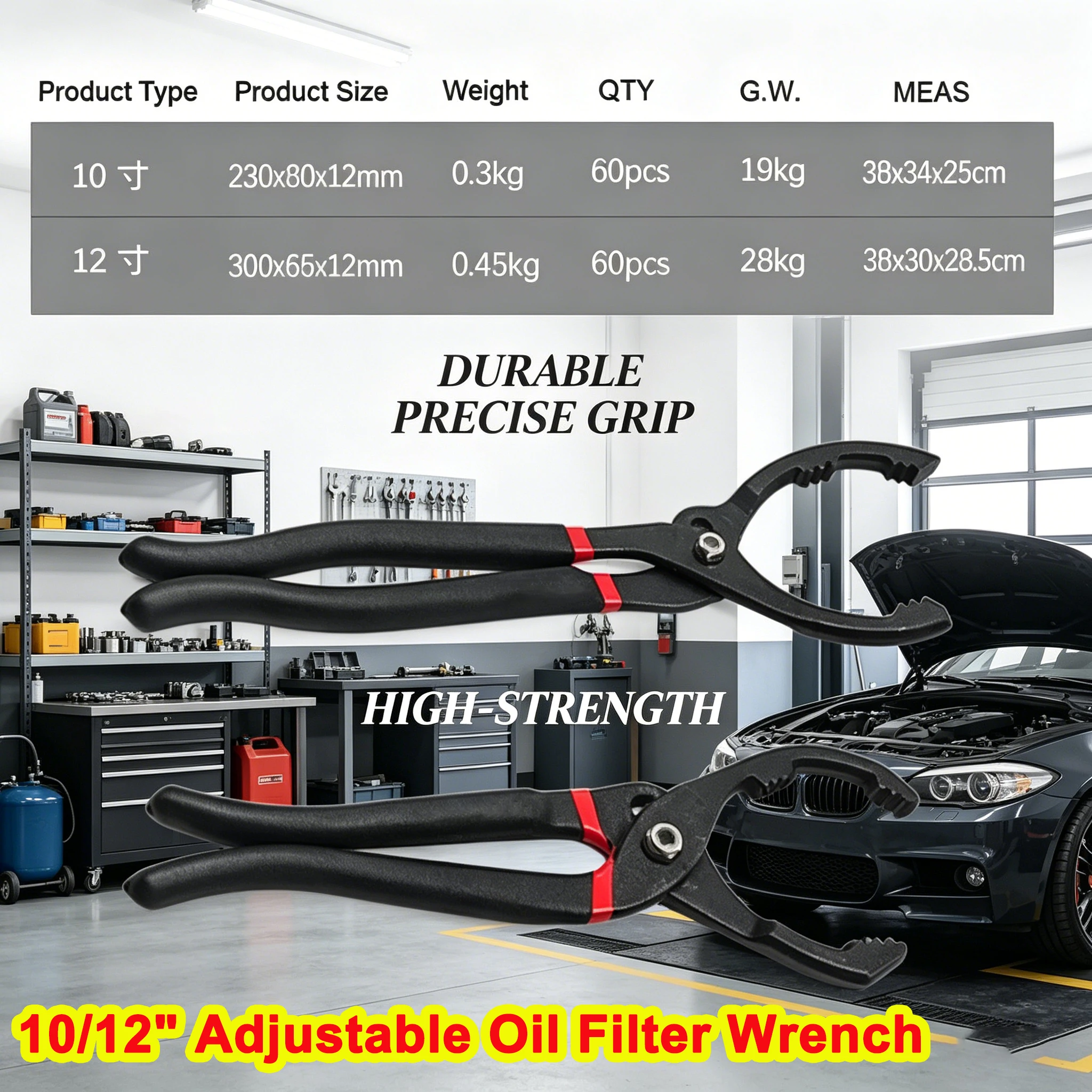 Car Adjustable Oil Filter Removal Wrench (10/12in) – Hand Tool for Engine Filters, Conduit Fittings & Auto Maintenance
Car Adjustable Oil Filter Removal Wrench (10/12in) – Hand Tool for Engine Filters, Conduit Fittings & Auto Maintenance