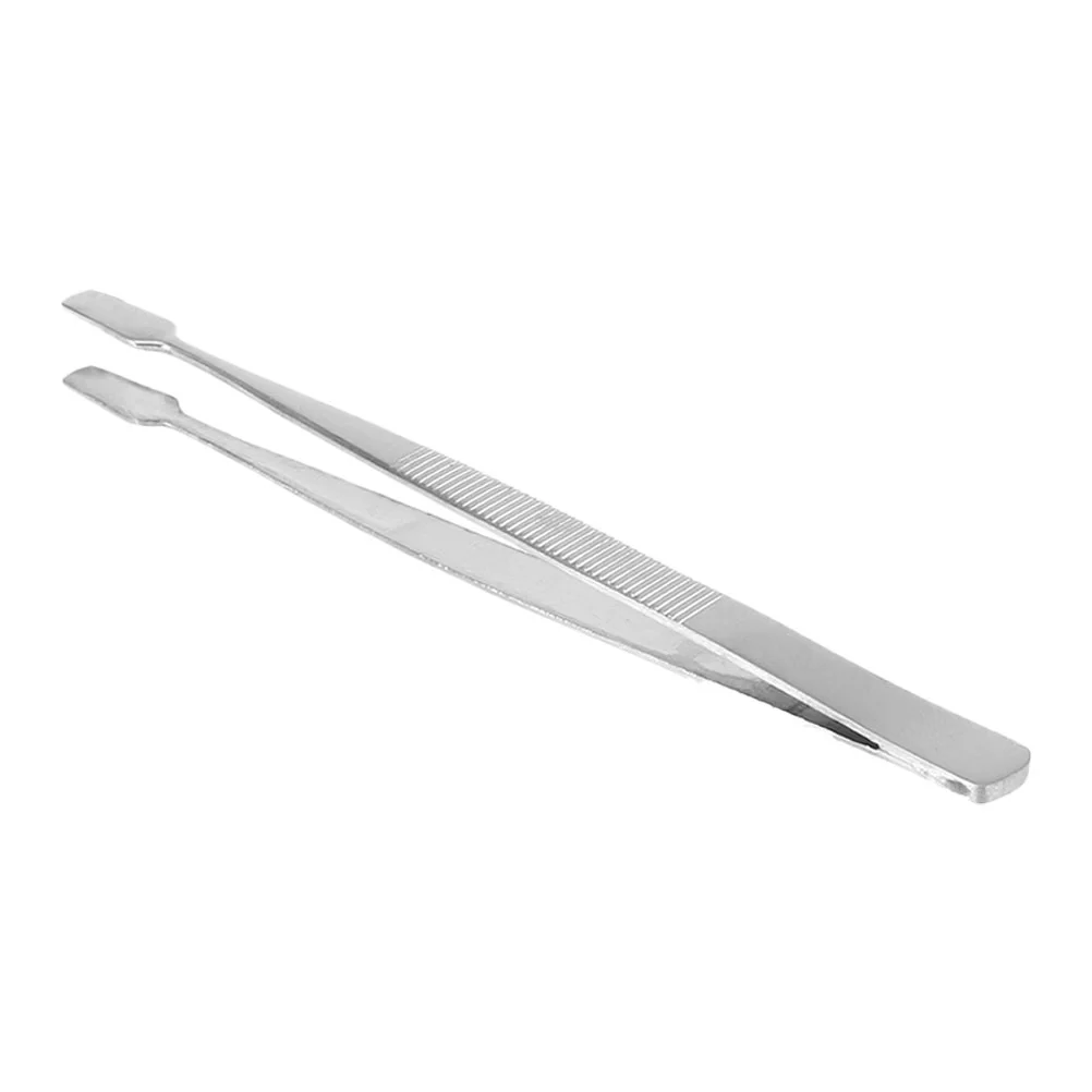 Tip Tweezers Precision Nipper for Stamp Lash Silver Stainless Steel Postage Stamps
Tip Tweezers Precision Nipper for Stamp Lash Silver Stainless Steel Postage Stamps
