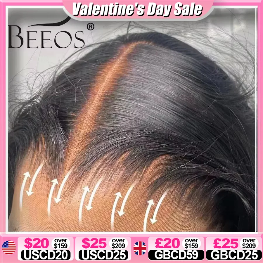 BEEOS Ultra Fitted 13X6 Glueless Wig Human Hair Ready To Wear Skinlike HD Lace Straight Human Hair Lace Frontal Wig Brazilian
BEEOS Ultra Fitted 13X6 Glueless Wig Human Hair Ready To Wear Skinlike HD Lace Straight Human Hair Lace Frontal Wig Brazilian