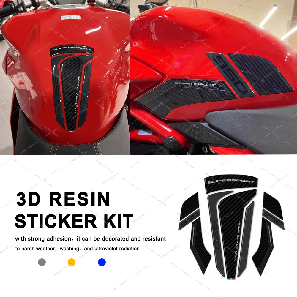 For Ducati Supersport 950 2021-2024 Limited Edition 3D Epoxy Resin Motorcycle Tank Pad Protection Sticker New Decorative Decal
For Ducati Supersport 950 2021-2024 Limited Edition 3D Epoxy Resin Motorcycle Tank Pad Protection Sticker New Decorative Decal